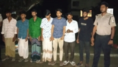 কাজিপুরে মাদকবিরোধী যৌথ অভিযানে আটক ৭ জনের কারাদণ্ড