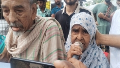 ভালুকায় দাদার জমি আত্মসাতের অভিযোগে মানববন্ধন