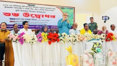 কুলাউড়ায় কৃষি উপকরণ বিতরণ ও কৃষক কার্ডের তথ্য সংগ্রহ কার্যক্রমের উদ্বোধন