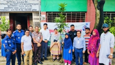 দাউদকান্দিতে নিসচা'র বৃক্ষরোপণ ও চারা বিতরণ