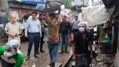 টুঙ্গিপাড়ায় জলাবদ্ধতা নিরসনে ড্রেন পরিষ্কার অভিযান শুরু