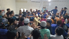 সাঁথিয়ায় নিজামীপুত্রের ইমামতিতে নামাজ পড়ানো নিয়ে বিএনপি-জামায়াত হাতাহাতি