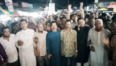 মেজর হাফিজ উদ্দিন আহমদ ভারপ্রাপ্ত রাষ্ট্রপতি হওয়ায় ভোলায় আনন্দ মিছিল