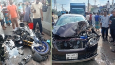 ধামরাইয়ে চার পরিবহনের সংঘর্ষে দুই শিক্ষার্থী নিহত